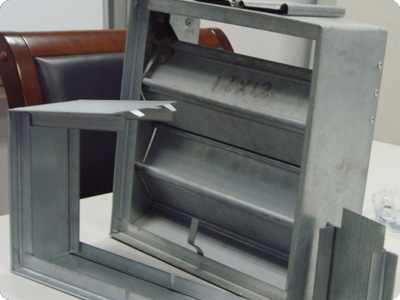Противопожарная заслонка